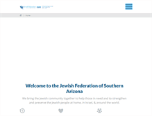 Tablet Screenshot of jfsa.org
